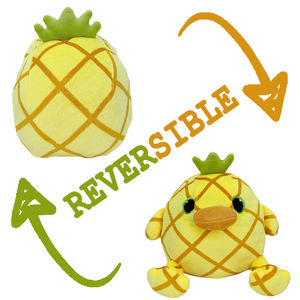 Jopark créatif mignon Flip Animal fraise oeuf disjoncteur poussin ODM Double Flip Fruit Animal jouets en peluche jouet éducatif pour enfants - Product Image 6