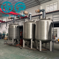 Cuve agitée à faible vitesse et couple élevé pour le mélange uniforme de produits chimiques industriels