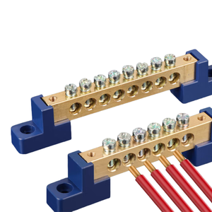 Nặng 6mm * 9mm trung tính/nền tảng thiết bị đầu cuối thanh cái khối-Thiết kế kiểu cầu cho Phân phối điện cao hiện tại - Product Image 5