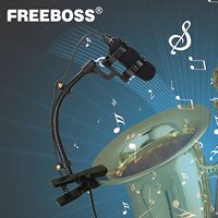Microphone à condensateur métallique IM-22 - Microphone professionnel filaire supercardioïde pour saxophone, violon, piano, enregistrement de performance en direct, faible bruit