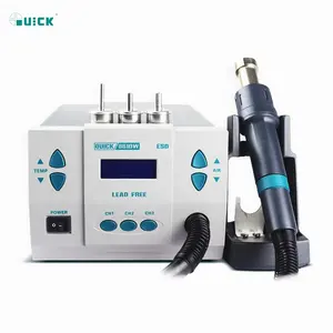 (Hot Sale! Have In Stock) 1000W Soldering Desoldering Tools Quick 861Dw Quick Hot Air Rework Station For For PCB chip repair