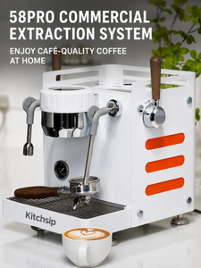 Commercial Espresso <b>Coffee</b> <b>Machine</b> with PID Temperature Control and Steam Wand for Home Café - Product Image 3