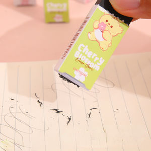 Мультяшный Милый начинающий медведь ластик креативный Магнитный ластик для коррекции крошки студента - Product Image 3