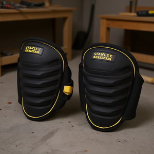 Rodilleras Stanley Fatmax con Carcasa Semirrígida y Amortiguación de Gel para Protección Laboral - Product Image 3