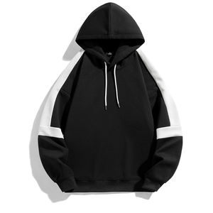 Sudadera con capucha personalizada con logo, estilo gradual, para hombre, de manga larga, holgada, de marca, a la moda, cómoda y atractiva para primavera. - Product Image 1