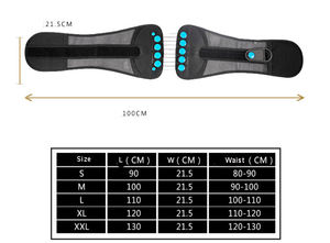 Nuevo producto Lumbar descompresión espalda Brace ajustable semirrígido Lumbosacro corsé cinturón <span class=keywords><strong>para</strong></span> <span class=keywords><strong>mujer</strong></span> hombre - Product Image 6