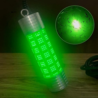 Lámpara de Pesca Sumergible de Alta Luminosidad de 150 W, Luz LED Verde de 20000 Lúmenes, 12 V, 24 V, 220 V, Clasificación IP68, para Pesca Submarina