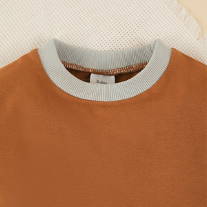 Ensemble T-shirt et <span class=keywords><strong>short</strong></span> en coton et polyester coloré pour bébés garçons, col rond, 2-3 ans, été - Product Image 4