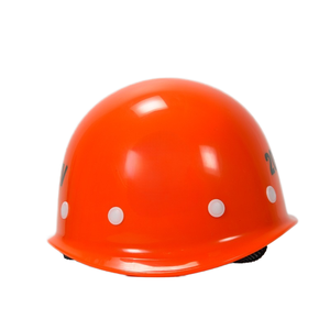 علامة تجارية آمنة 20kV برتقالي ABS بلاستيك من البلاستيك سميكة موقع البناء كهربائي قبعة صلبة - Product Image 2