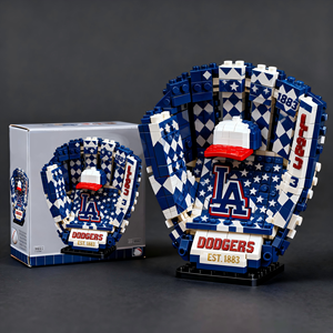 Juguete Educativo con Temática <span class=keywords><strong>de</strong></span> Guante <span class=keywords><strong>de</strong></span> Béisbol, Bloques <span class=keywords><strong>de</strong></span> Construcción, Rompecabezas para Niños y Estudiantes, Caja <span class=keywords><strong>de</strong></span> Regalo <span class=keywords><strong>de</strong></span> Plástico, Edades 14+ - Product Image 3