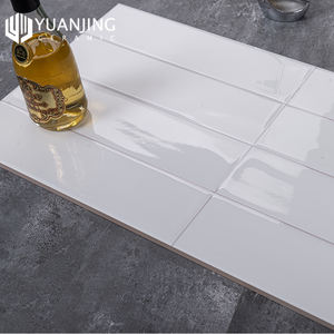 Carreaux de mur en porcelaine de 300x600 mm, bon marché, colorés, brillants, glacés, carreaux de métro, aspect brique, salle de bain, cuisine - Product Image 4