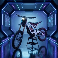 Vélo tout-terrain électrique Surron Bee X 72V 10kW blanc, modèle 2026, populaire, neuf