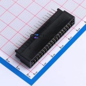 ED36BGFBK Gold Finger Connector Through hole Component (THT),P=2.54mm Connector EDGE SLOT 2.54mm 36P Through Hole - Product Image 1