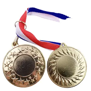 Metal Medal Atacado Barato Projete Seu Próprio Branco Liga De Zinco 3d Gold Award Marathon Running Custom Metal Sport Medal