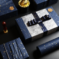 Kertas Kado Mewah Motif Titik Emas Perak, Kertas Pembungkus Kado Foil Emas Floral untuk Bridal Shower