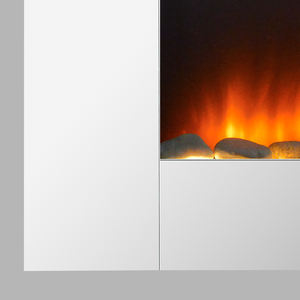 Chimenea Eléctrica Panorámica <span class=keywords><strong>de</strong></span> Pared con Control Remoto Personalizado, la Mejor Chimenea Eléctrica con Llama Artificial Óptica LED - Product Image 4