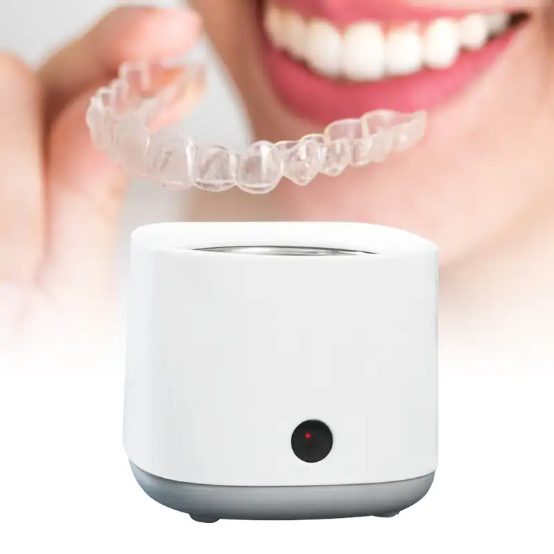 Новинка 2022, стоматологическая Ультразвуковая мини-машина Luxsmile OEM, портативный резервуар из нержавеющей стали для ювелирных изделий, очков, бытовой ультразвуковой очиститель зубных протезов
