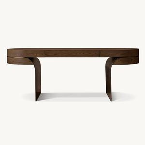 Metal ayaklı Modern lüks ahşap ofis masa bilgisayar masası - Product Image 1