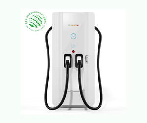 เครื่องชาร์จรถยนต์ไฟฟ้า AI GCG 80kW GB/T CCS DC แบบติดตั้งบนพื้นดิน พร้อมหัวชาร์จคู่ รองรับ OCPP ได้รับการรับรองมาตรฐาน CE สำหรับสถานีชาร์จรถยนต์ไฟฟ้า - Product Image 3