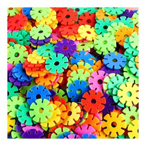 Xây Dựng Khối Thiết Lập Giáo Dục Sớm Tự Làm Trẻ Em Đồ Chơi Đầy Màu Sắc Bao Nhựa Mô Hình Sáng Tạo Xây Dựng Máy Tính Để Bàn Câu Đố Bông Tuyết - Product Image 1