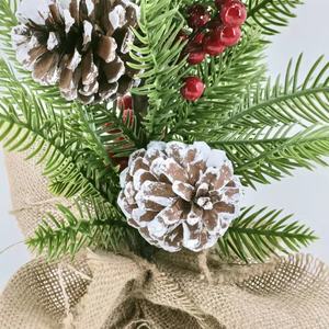 Albero <span class=keywords><strong>di</strong></span> Natale in Plastica a Forma <span class=keywords><strong>di</strong></span> <span class=keywords><strong>Pino</strong></span> per Decorazione Domestica - Product Image 2