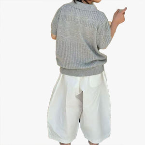 Camiseta Polo de Manga Corta para Niños, Estilo 2026, Color Sólido, Transpirable, Ligera, Combinable con Todo - Product Image 6