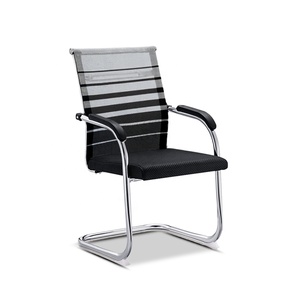 Foshan Fabrikant Kosteneffectieve Commerciële Ademende Kantoor Mesh Stoel Comfortabele Metalen Pootstoelen voor Conferenties - Product Image 2