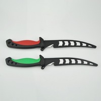 Vente en gros et au détail de couteaux japonais de survie en plein air couteaux à appâts en acier inoxydable et couteaux à poisson de plongée multifonctionnels