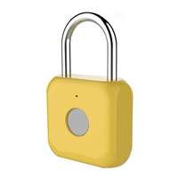 Mini cadenas en laiton étanche à empreinte digitale avec alarme magnétique chinoise pour salle de sport
