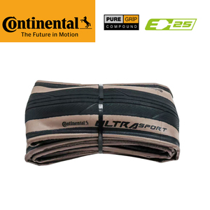 Llanta Plegable <span class=keywords><strong>Continental</strong></span> Ultra Sport III 700C de <span class=keywords><strong>Carretera</strong></span> para Competición NEGRO MARRÓN 25-622 28-622 Neumáticos de <span class=keywords><strong>Carretera</strong></span> para <span class=keywords><strong>Bicicleta</strong></span> de Ruta - Product Image 4