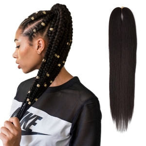 26 इंच की पूर्व-फैली हुई लौ retardant एज ब्रेडिंग बालों को आसान गर्म पानी के साथ सीधे गर्म पानी की स्थापना याकी - Product Image 1