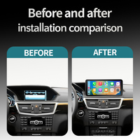 Système multimédia Linux avec écran tactile, CarPlay sans fil et Android Auto pour Mercedes-Benz Classe E W212 (4 portes) NTG 4.0/4.5/5.0
