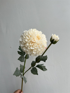 Vente en gros de fleurs <span class=keywords><strong>d</strong></span>écoratives de qualité supérieure pivoine Dahlia à grosse tête en soie artificielle pour la <span class=keywords><strong>d</strong></span>écoration de la maison de mariage - Product Image 5