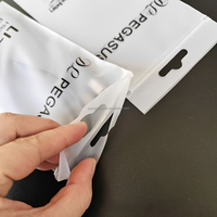 Vente directe d'usine, marque Guangyuepack, sac auto-scellant en CPE, câble de données, batterie externe, emballage de batterie, sac en plastique refermable réutilisable