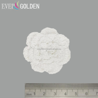 Crochet fait main Bricolage Coloré Appliques 3D Fleur Chaude Décoration De Mariage À la Maison