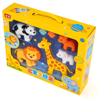 Boîte d'expédition postale mensuelle en carton ondulé pour jouets d'enfants, impression couleur personnalisée