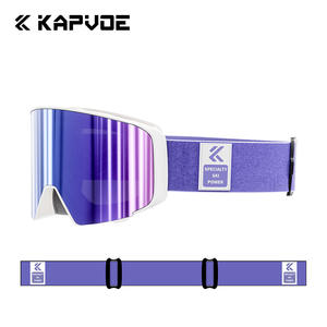 Lunettes de ski polarisées unisexes UV400 avec verres anti-buée, monture coupe-vent en PC, lunettes de sport d'hiver pour l'extérieur - Product Image 3