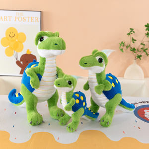 Vente en gros de jouets en peluche dinosaure, <span class=keywords><strong>T</strong></span>-<span class=keywords><strong>Rex</strong></span> et Triceratops réalistes pour enfants Cadeau et collection - Product Image 2