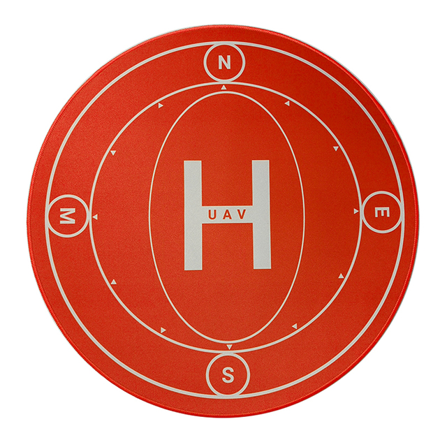 Mouse Pad Wholesale Drone Launch Pad Landing Padsquare Circle Rubber Base Foldable Pad 50CM for All Drones