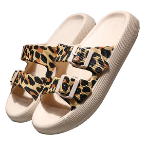 Sandalias de Verano 2026 con Estampado de Tigre para Hombre, Punta Abierta, para Interiores y Exteriores, Patrones Personalizables, Plantilla de EVA Resistente al Desgaste - Product Image 1
