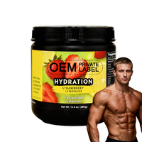 Poudre d'électrolytes pour la nutrition sportive, supplément énergétique, saveur personnalisée, logo personnalisé, pour adultes