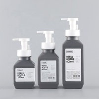 Distributeur de savon mousse tendance au style unique, flacon pompe à mousse pour savon liquide, lavage des mains, lavage du visage, emballage cosmétique vide