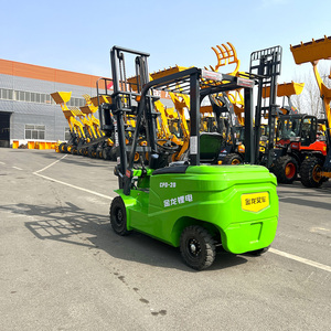 סין שם מותג מעבר צר passageway בניין העירייה גובה מחסנית גובה פריקה רב פונקציה מלאה מלגזה חשמלי מלגזה - Product Image 4