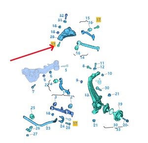 Vis et fixations automobiles, écrous de roue automobiles N90836801 N10425302 pour Audi <span class=keywords><strong>VW</strong></span> Porsche Touareg, boulons hexagonaux M10X62X45 - Product Image 5