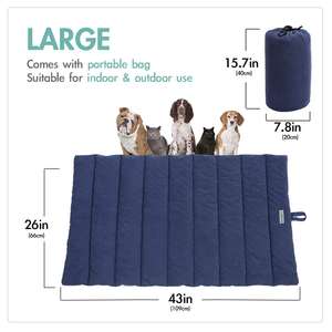 Cojín para mascotas, alfombrilla cálida para cama de perro - Product Image 2
