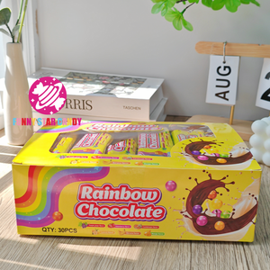 ODM - Bombones de <span class=keywords><strong>Chocolate</strong></span> Arcoíris Personalizados al por Mayor, Dulces Surtidos con Sabor a Frutas, Golosinas Multicolores, <span class=keywords><strong>Chocolate</strong></span> con Leche - Product Image 6