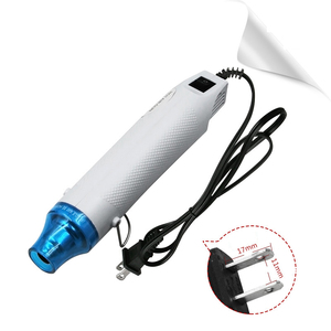 Mini pistolet thermique 110V 220V 300W pour gaufrage sous film rétractable, souffleur d'air chaud 0254, mini pistolet thermique portatif 220V - Product Image 1