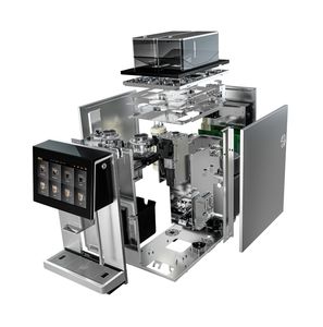 Machine à café automatique professionnelle Golden Circle <span class=keywords><strong>Kappa</strong></span> avec système de broyage de grains 36V et tige vapeur pour café et restaurants - Product Image 6