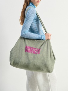 Nouveau sac fourre-tout en tissu éponge doux, grande capacité, personnalisé, pour la famille, les courses, les voyages, les pique-niques, les fêtes, à porter sur l'épaule, pour un usage quotidien - Product Image 5