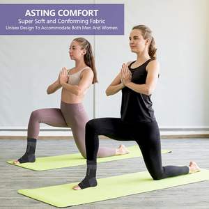 Soporte <span class=keywords><strong>de</strong></span> tobillo para hombres <span class=keywords><strong>Tobillera</strong></span> con correa ajustable para alivio <span class=keywords><strong>de</strong></span> la fascitis <span class=keywords><strong>Esguince</strong></span> - Product Image 4